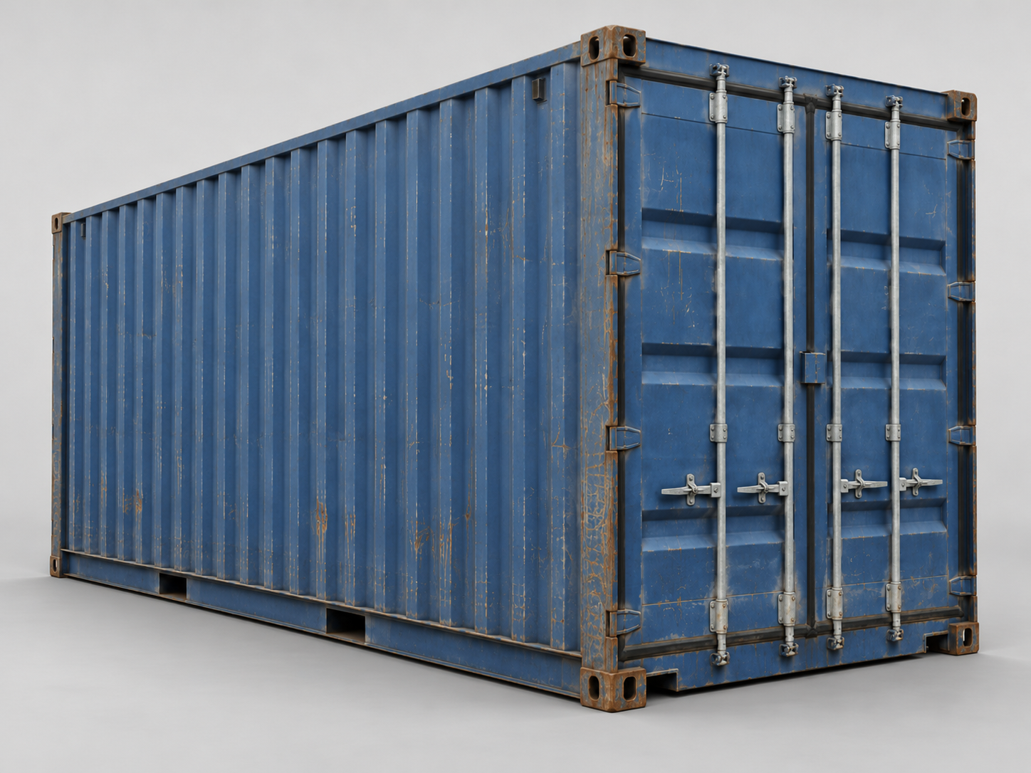 Contenedor marítimo 20 pies de ocasión revisado Cargo Worthy