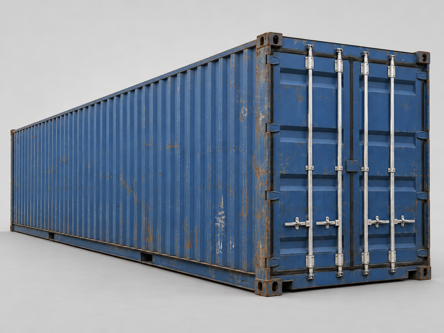Contenedor 40 pies de ocasión última travesía revisado