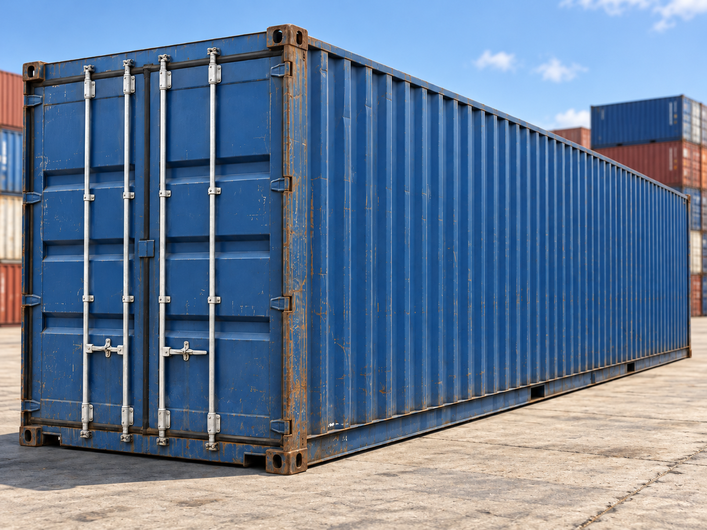 Contenedor 40 pies High Cube de segunda mano Cargo Worthy - miniatura 3