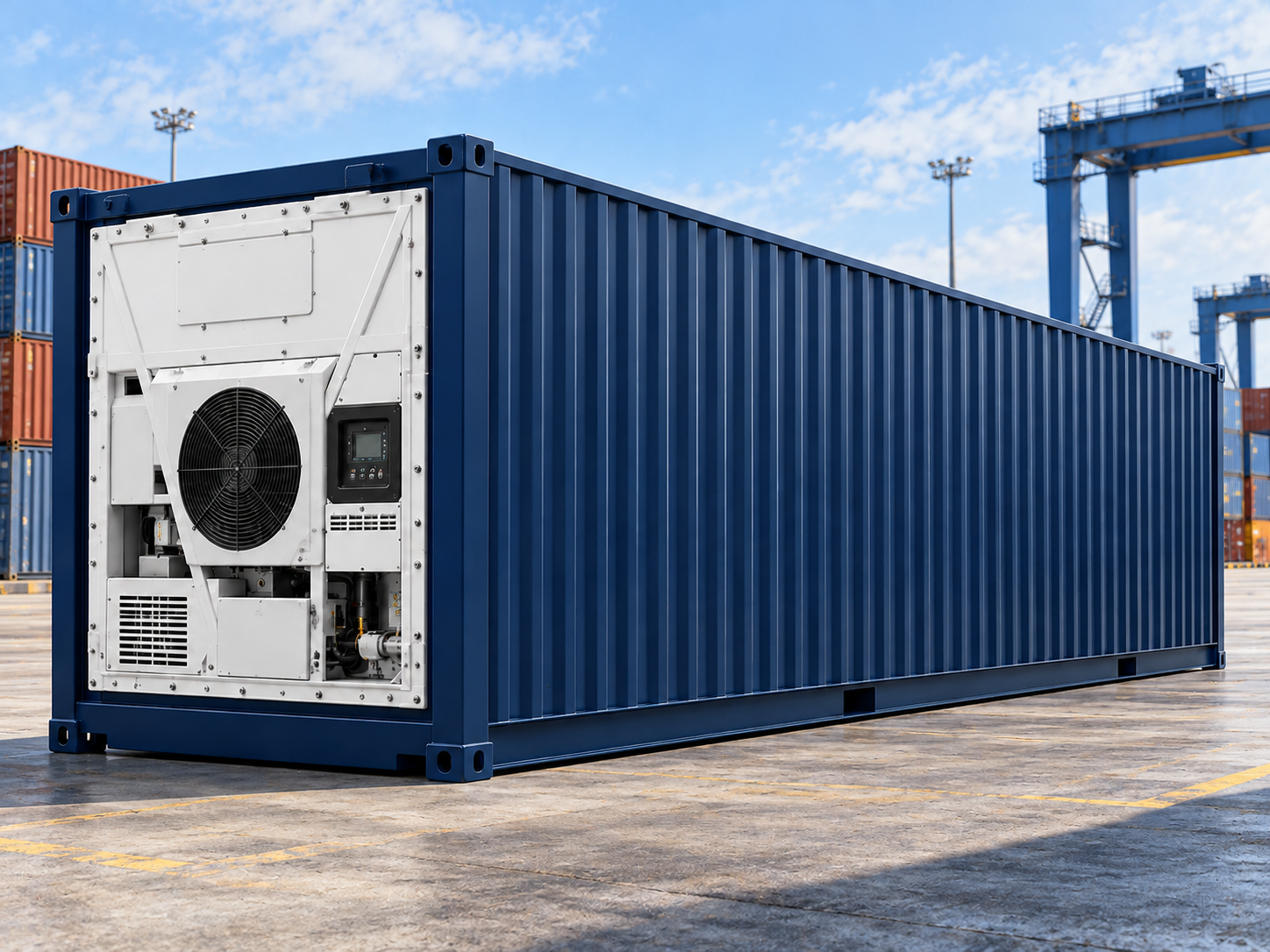 Contenedor refrigerado 40 pies Reefer estándar 67 m³ - miniatura 3