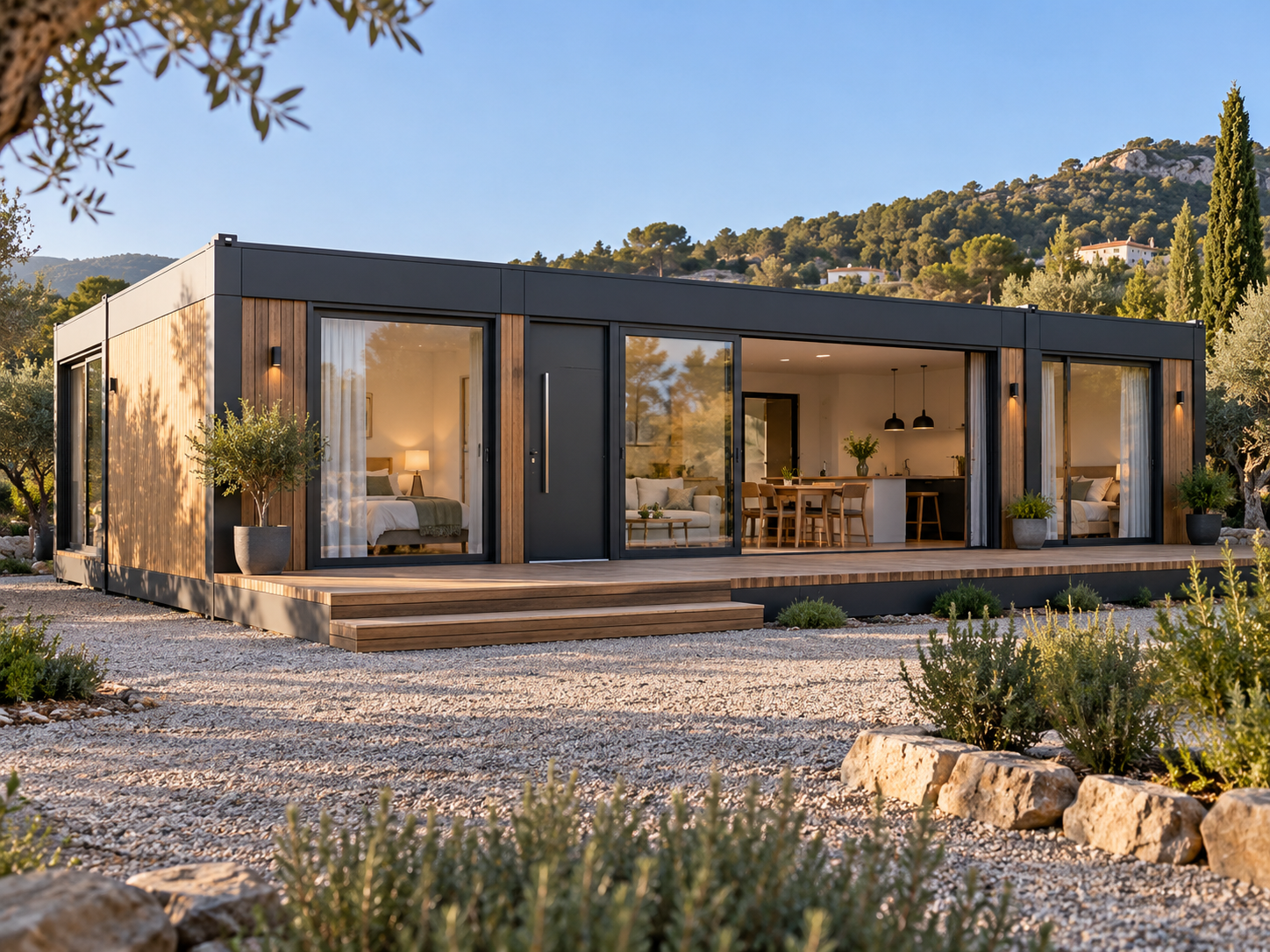 Vivienda modular familiar 60 m² de 2 dormitorios (Modelo Navarra) - miniatura 5